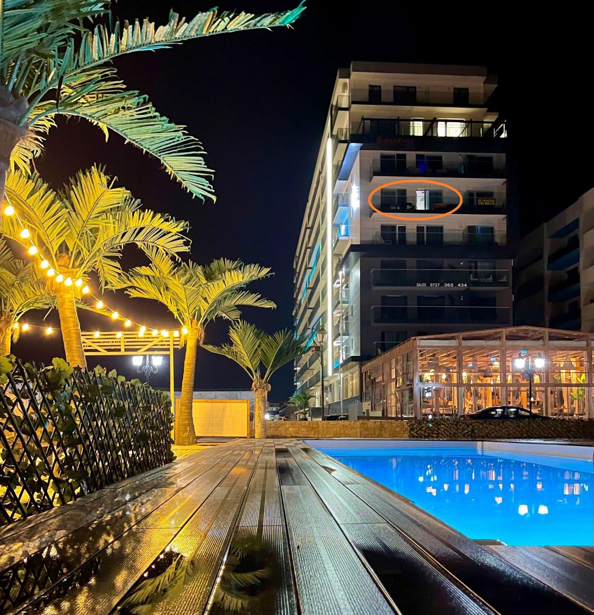 Appartamento Promenada Sea View Năvodari Esterno foto